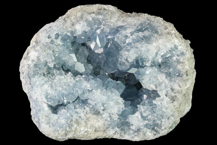 Sky Blue Celestine (Celestite) Crystal Cluster - Madagascar #139443